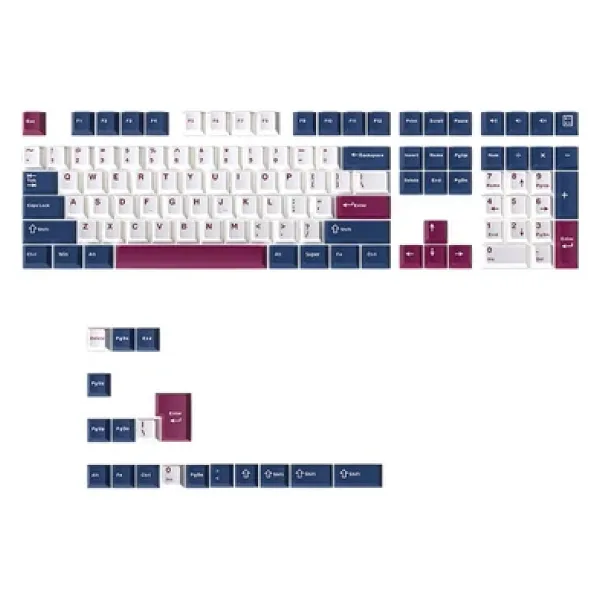silabor Renkli Keycaps Tuş Takımı Mekanik Klavye Tuş Takımı