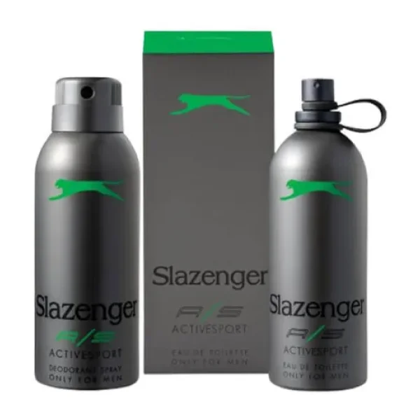 Slazenger Activesport Yesil Kofre - Parfum 125 Ml + Deodorant 150 Ml