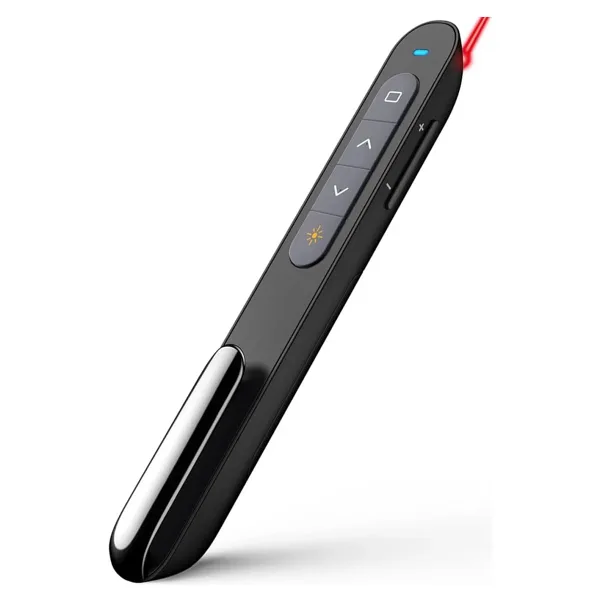 Tastech LAZER POİNTER SUNUM KUMANDASI POWERPOİNT SUNUMLAR İÇİN CLİCKER USB WİRELESS KIRMIZI LAZER IŞIKLI