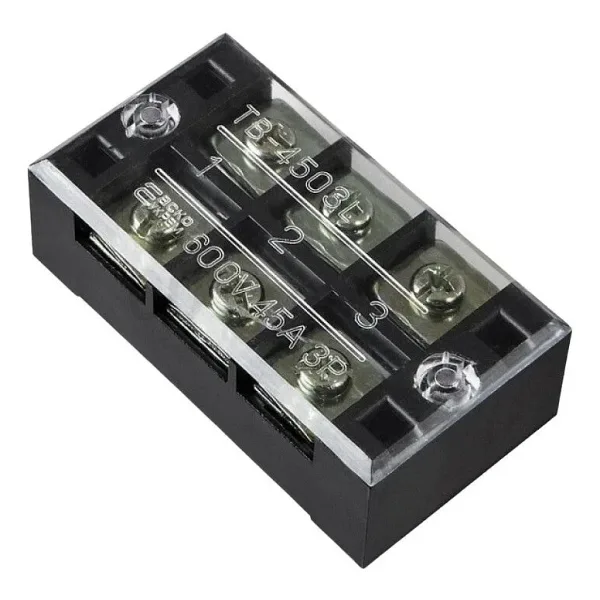 TB-4503 3P Çift Sıra Terminal Blok - 600V 45A