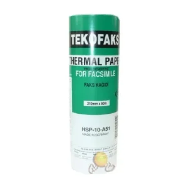 Tekofaks 210X50m Faks Kağıdı