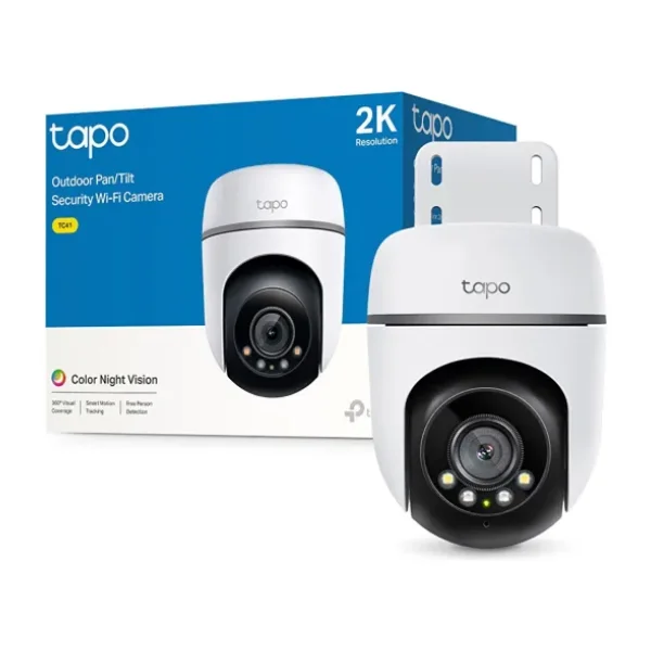 TP-Link Tapo TC41 Speed Dome 2K 360 Derece Gece Görüşlü IP Wi-Fi Güvenlik Kamerası