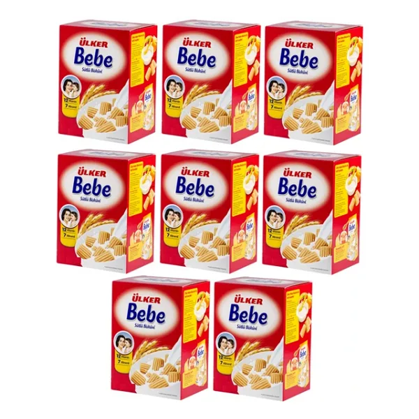 Ülker Bebe Bisküvisi 800 gr 8 Adet