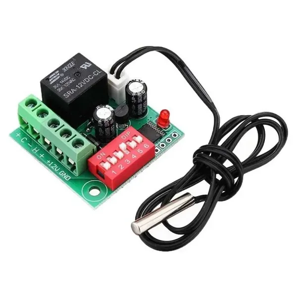 W1701 Röle Çıkışlı Dijital Termostat. Sıcaklık Kontrol Kartı