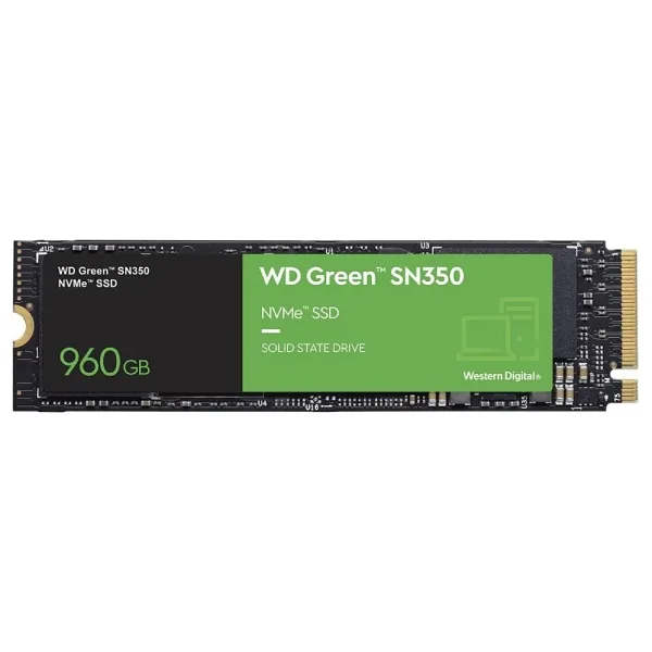 Western Digital Green SN350 WDS960G2G0C PCI-Express 3.0 960 GB M.2 SSD