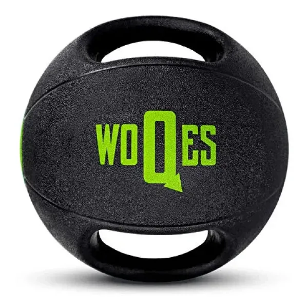 Woqes 8 kg Çift Tutacaklı Slam Ball Sağlık Topu