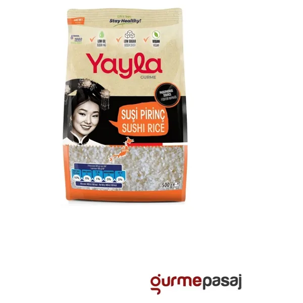 Yayla Gurme Sushi Pirinci 500 G X 8 Adet (KOLİ)
