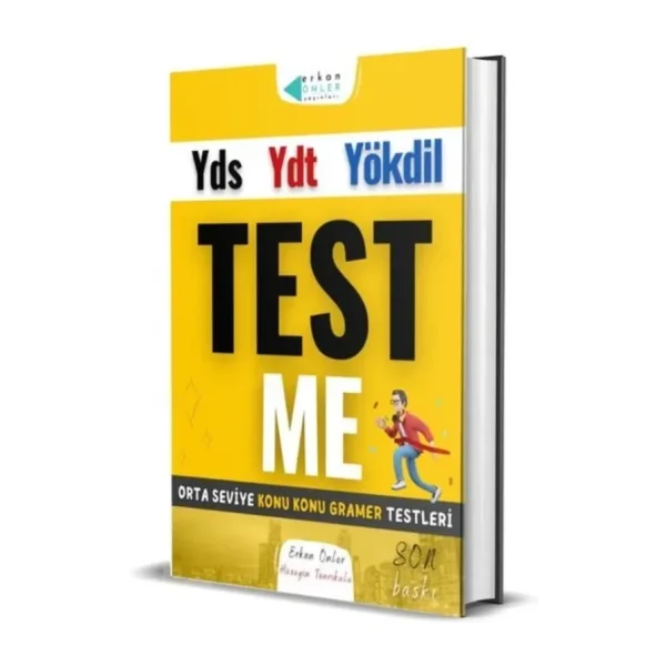 YDS YDT YÖKDİL Test Me Orta Seviye Konu Gramer Testleri / Erkan Önler / Erkan Önler
