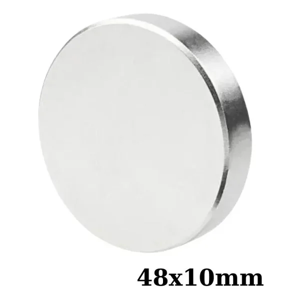 48x10mm Neodyum Güçlü Mıknatıs - Neodim Magnet