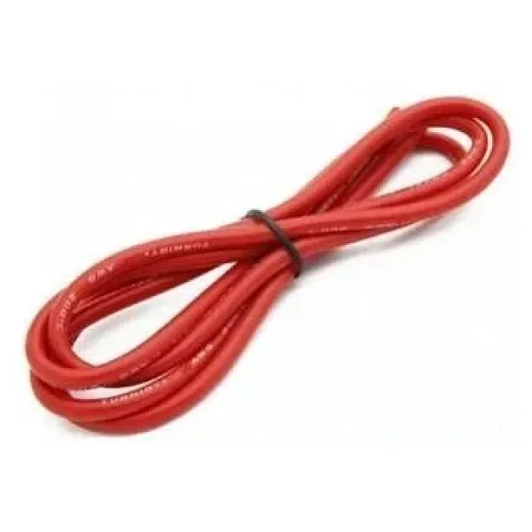 8 AWG Silikon Kablo Kırmızı - 1 Metre