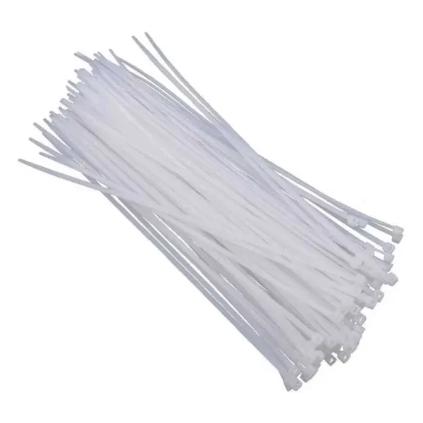 9mmx610mm Kablo Bağı Beyaz - 100 Adet