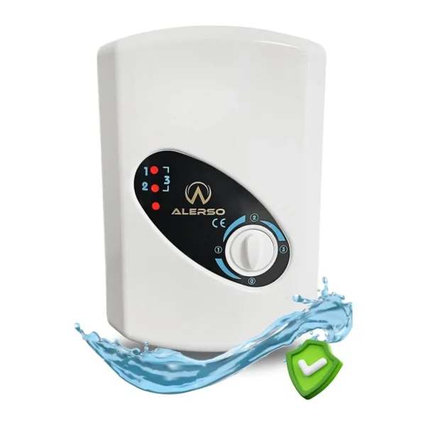 Alerso Premium Elektrikli Banyo Şofbeni 7 Emniyetli Ani Su Isıtıcı 7500w