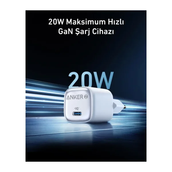 Anker Zolo A2699 20 W Hızlı Şarj Adaptörü