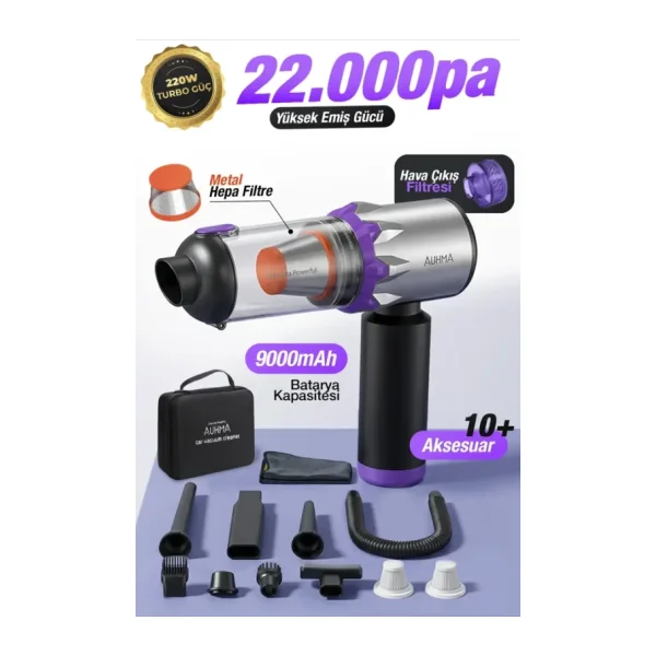 Auhma AHV-29 Şarjlı Araç Süpürgesi
