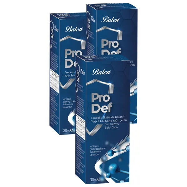 Balen Prodef Propolis Ekstraktı 30 ml 3'lü