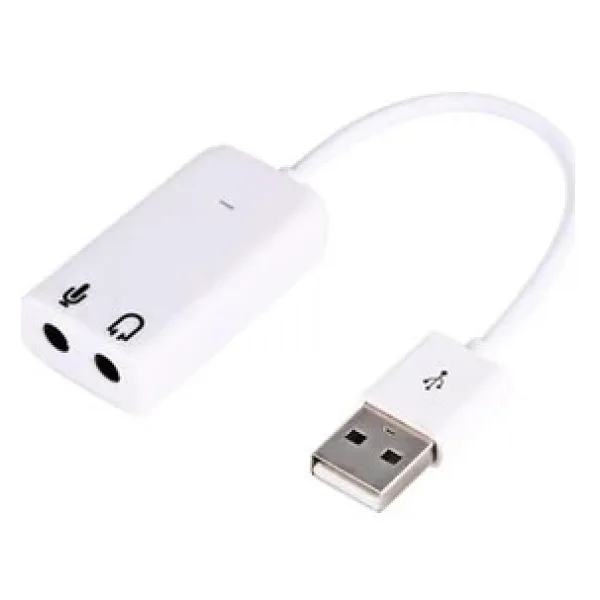 Bilgisayar USB 2.0 Harici 7.1 Kablolu Ses Kartı 3D