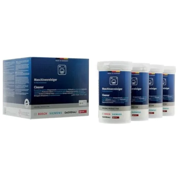 Bosch Çamaşır Makineleri için Temizleyici 4x200 gr