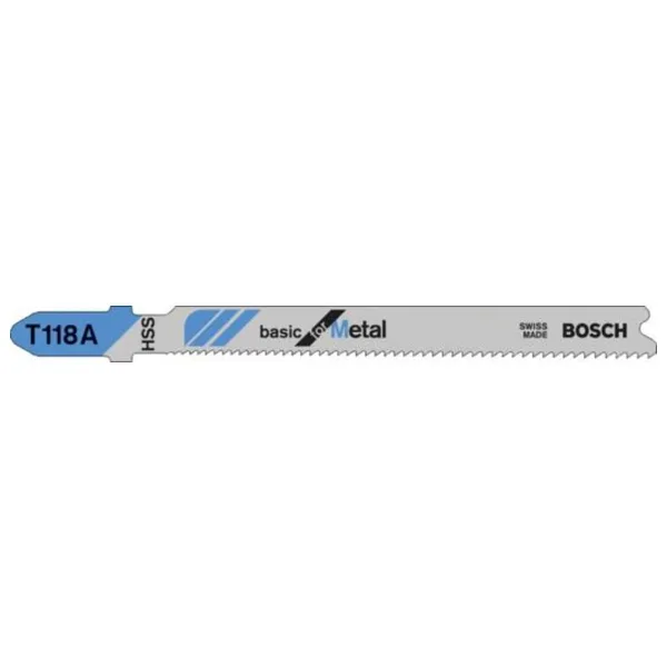 Bosch T 118 A Basic for Metal 5'li Dekupaj Testere Bıçağı