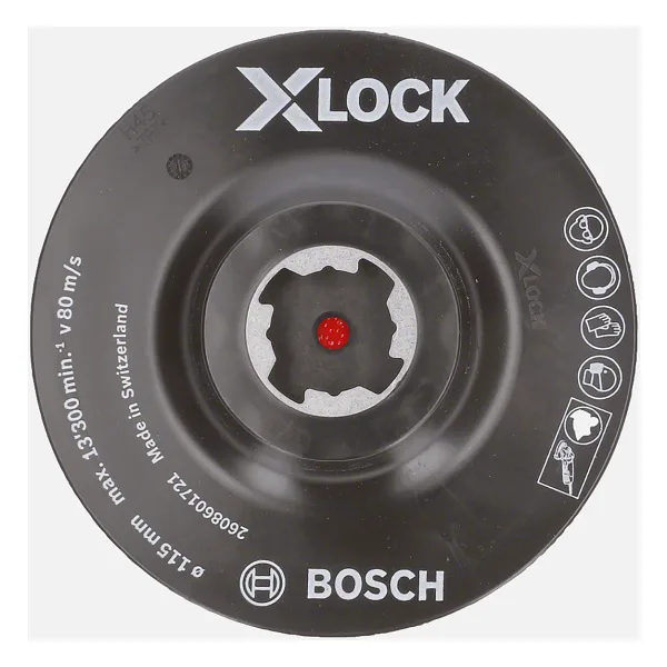 Bosch X-lock 115 Mm M14 Cırtlı Zımpara Tabanı 2608601721