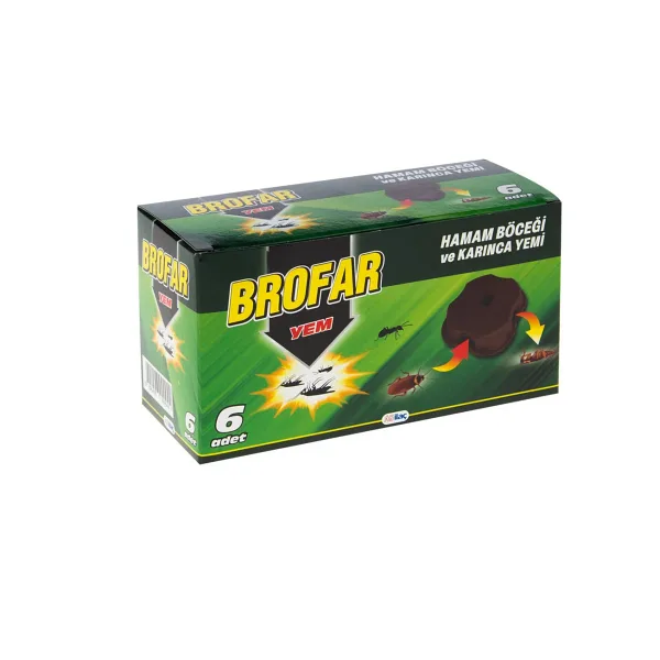 Brofar 6 Parça Hamamböceği ve Karınca Yemi