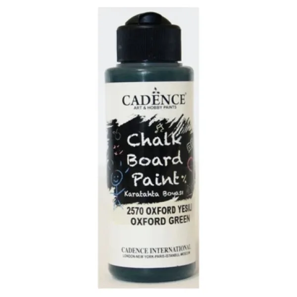 Cadence Akrilik Kara Tahta Boyası 120ml - 2570 Oxford Yeşili
