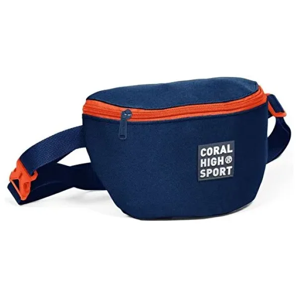Coral High Sport Lacivert İki Bölmeli Bel Çantası