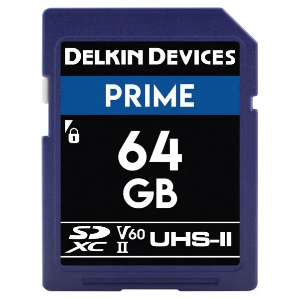 Delkin Devices Prime UHS-II V60 64 GB Hafıza Kartı