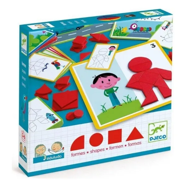 Djeco Eduludo Shapes Geometrik Şekiller