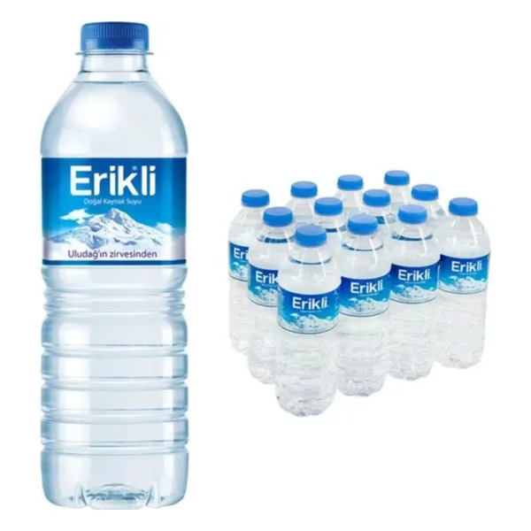Erikli Doğal Kaynak Suyu 12 Adet 0.5 litre
