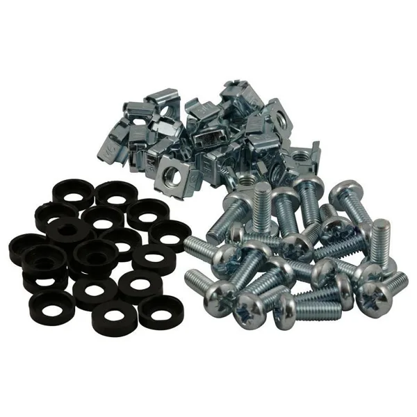 Formrack M6 Kafes Somun-Vida-Pul (50 li set)
