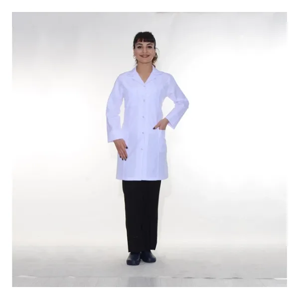 Formteks Bayan Dr. Önlük Apaj Yaka Çıtçıtlı