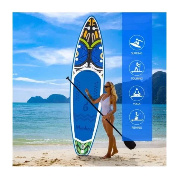 Funwater Monkey Şişme Sup Board/Stand Up Paddle Board 350X85X15 Cm Lacivert