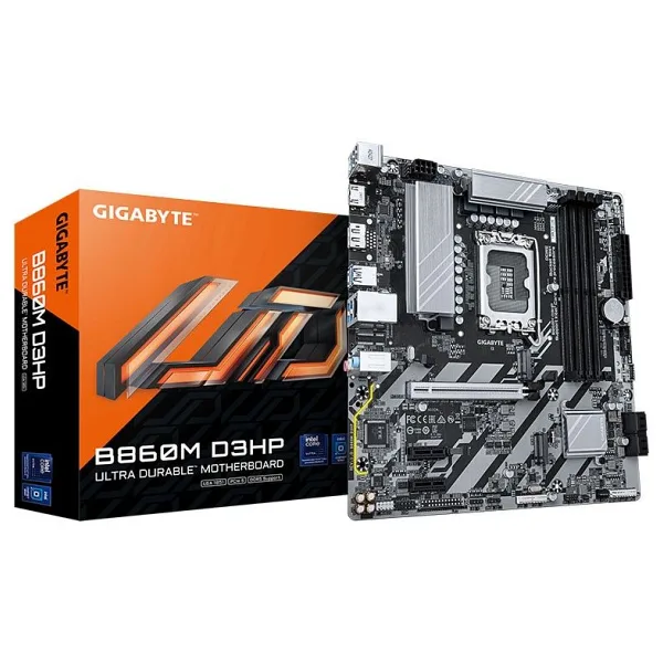 GIGABYTE B860M-D3HP 4x DDR5 DP/HDMI 2x M.2 USB3.2 1851P ANAKART