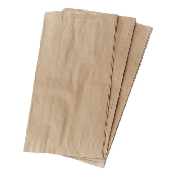 Gizpak Şamua Kraft Kese Kağıdı Çizgili 500Gr 15X28X8 100 Adet