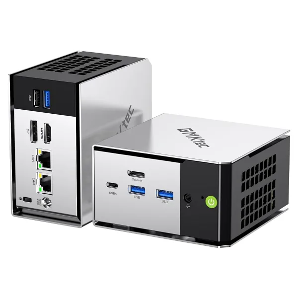 GMKtec M8 AMD Ryzen 5 Pro 6650H İşlemci, 16GB DDR5 RAM, 512GB SSD, 2x2.5G Ethernet Win 11 PRO Mini PC