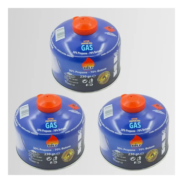 Golf Premium 230 gr 3 Adet Gaz Kartuşu