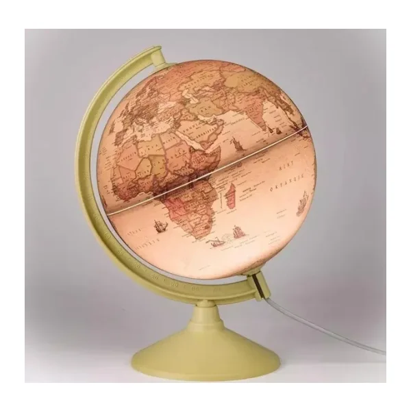 Gürbüz Işıklı Antik Dünya Küresi 30 cm 44301