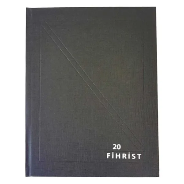Gürpaş Ticari Fihrist 20'Li 20X28 Cilt Bezli