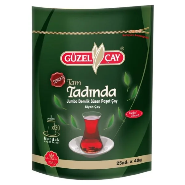 Güzel Çay Tam Tadında 40 gr 25 Adet 1000 gr