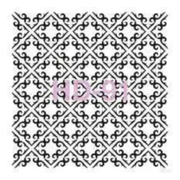 HD091 Home Dekor Stencil 45x45