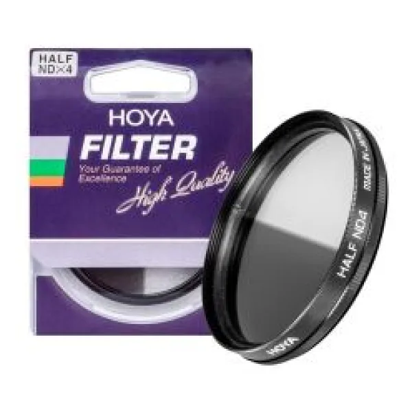 Hoya 58 mm Half ND x 4(Degrade ND)Filitre
