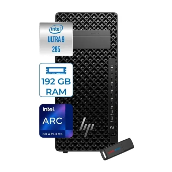 Hp Z2 Tower G1ı Intel Core Ultra 9 285 192Gb Ddr5 1Tb Ssd Intel Arc Graphics Windows 11 Pro Taşınabilir Bilgisayar A2kx9esp30 + Zettausbbellek