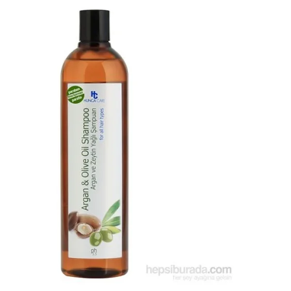 Hunca HUNCA CARE Argan ve Zeytinyağlı Şampuan Besleyici Etkiyle 700 ml Tüm Saç Tipleri İçin