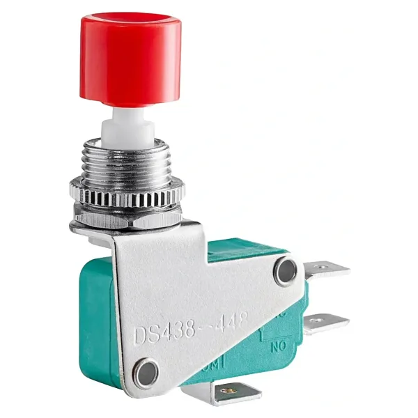 IC-176E Micro Switch Kırmızı Butonlu Ø12mm