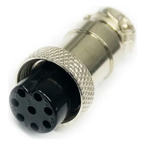 IC-261M 16mm Mayk Dişi Şase 8P Konnektör