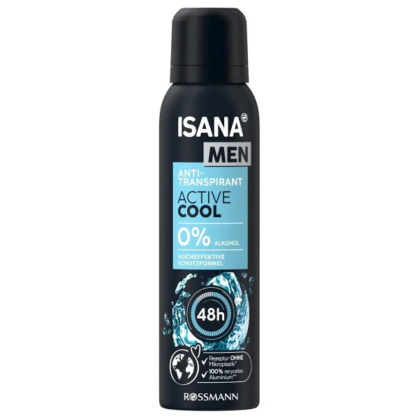 Isana Men Active Cool 150 ml Erkek Deodorant