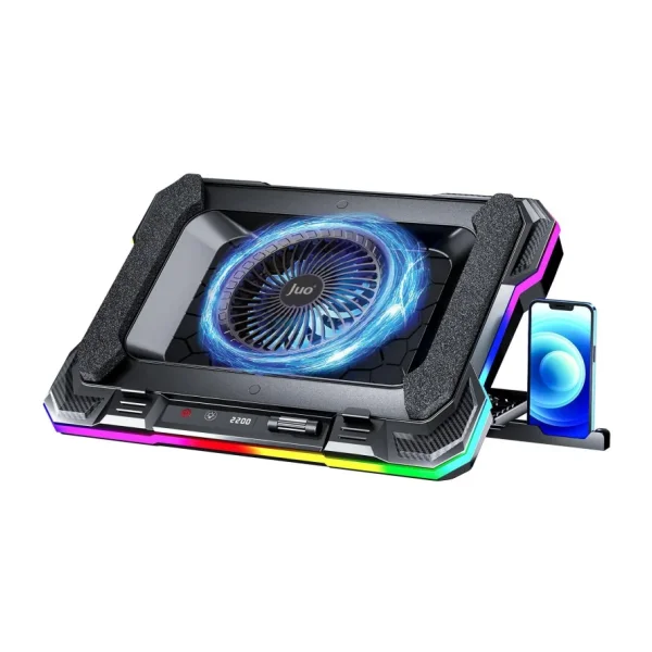 Juo Yeti RGB Fanlı USB 2.0 14"-19" Laptop Soğutucu