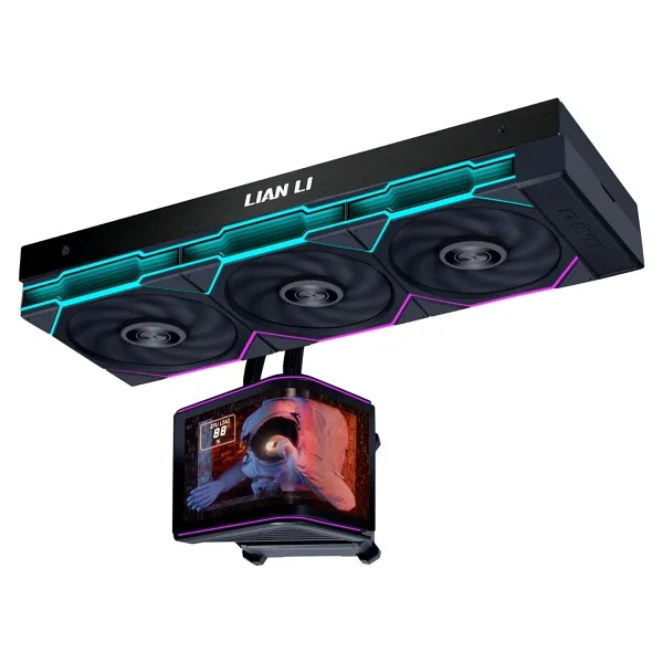 Lian Li HydroShift II OLED Curved 360TL G89.GHS2OLDC36TB.00 360 mm Siyah İşlemci Sıvı Soğutucu