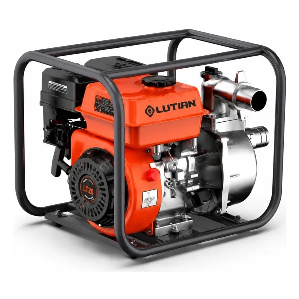 Lutian LT20 Benzinli Su Motoru 2 Inç 7 Hp Su Pompası 30 Ton/saat