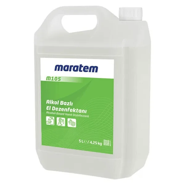 Maratem M105 Alkol Bazlı El Dezenfektanı 5 lt 4'lü